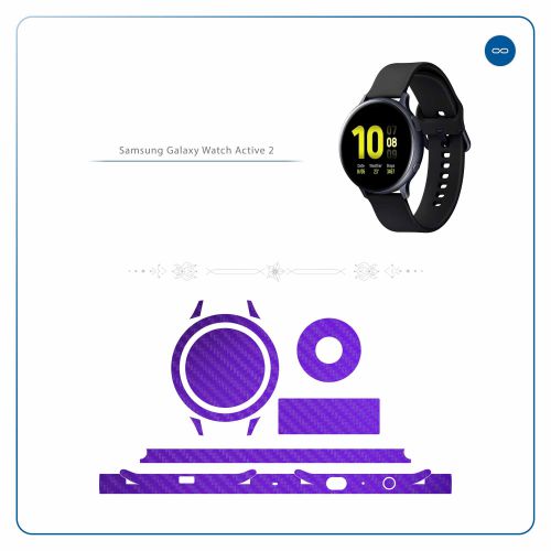 Samsung_Galaxy Watch Active 2 (44mm)_Purple_Fiber_2